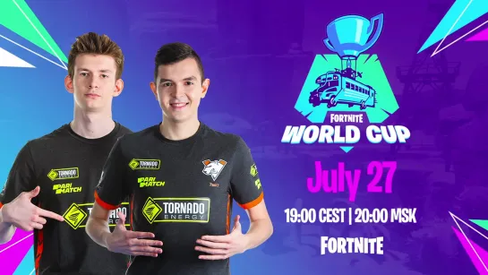 Jamside и 7ssk7 на Fortnite World Cup