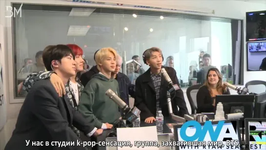 [RUS SUB][17.11.17] BTS FULL Interview @ On Air with Ryan Seacrest