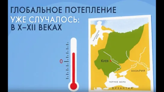 Глобальное потепление эпохи средневековья. Минутная история