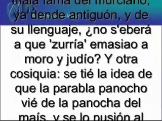 Las Lenguas de España. (11). Murcia.