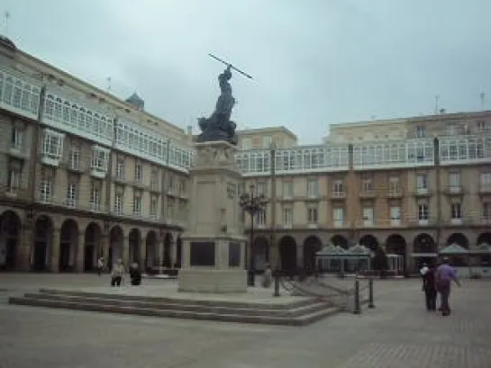 La Plaza de María Pita en La Coruña