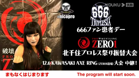 Pro Wrestling ZERO1 (2020.12.06)