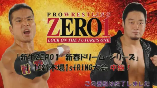 Pro Wrestling ZERO1 New Year Dream Series 2017 (2017.01.14) - День 1