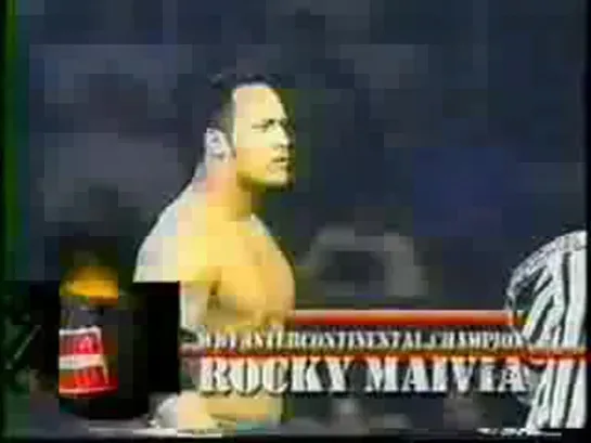 Bret Hart vs. Rocky Maivia RAW 3.31.97