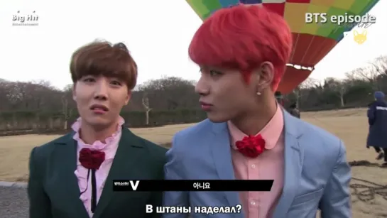 [FSG FOX] BTS Episode – Young Forever Jacket Photo Shooting |рус.саб|