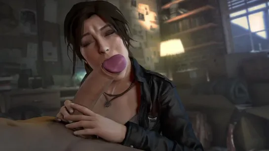 Lara croft sucking 3d game hentai r34 HD