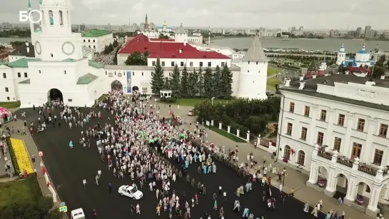 Казань. 21 июля, 2019. Крестный ход в честь явления иконы Казанской божьей матери.