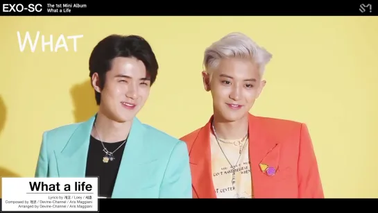 EXO-SC 세훈찬열 The 1st Mini Album “What a life“ Highlight Medley