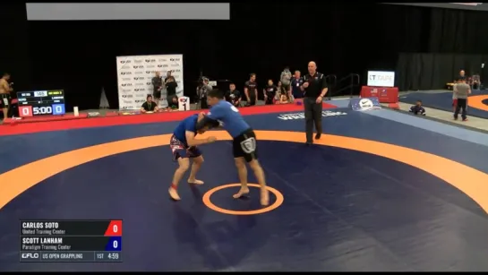 Carlos Soto vs Scott Lanham US Open #bjf_grappling #USGrappling