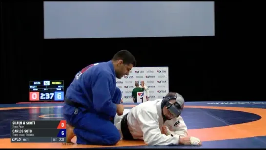 Shaun W Scott vs Carlos Soto #USGrappling #bjf_grappling