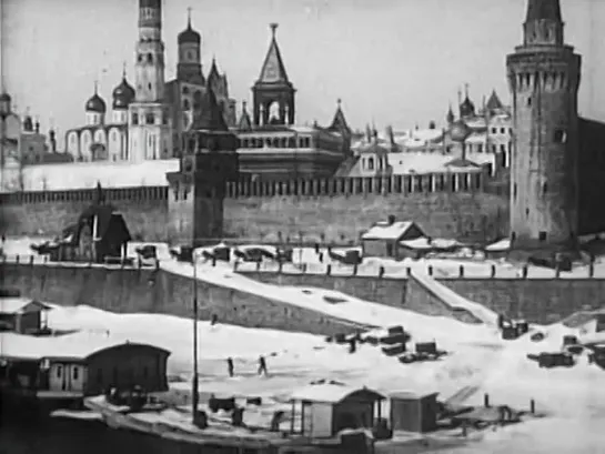 Москва в снежном убранстве (Москва под снегом) / Moscou sous la neige (Moscow Clad in Snow) / 1908 / НК