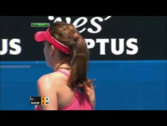 Australian Open 2013 / 1/4 финала / Ли На (Китай) - Агнешка Радваньска (Польша) 22.01.2013