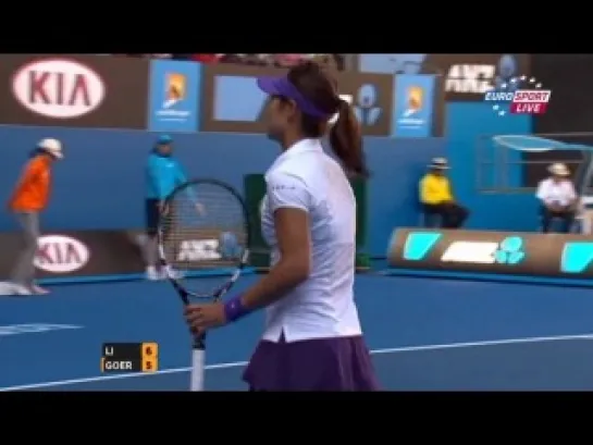 Australian Open 2013 / 4 круг / Ли На (Китай) - Юлия Гёргес (Германия) 20.01.2013