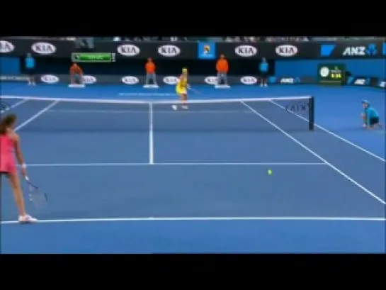 Australian Open 2013 / 4 круг / Ана Иванович (Сербия) - Агнешка Радваньска (Польша) 20.01.2013