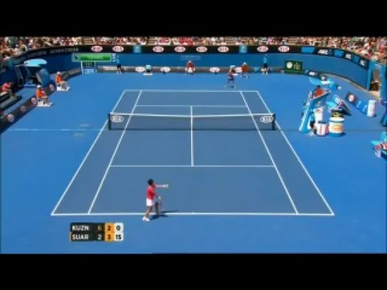 Australian Open 2013 / 3 круг / Светлана Кузнецова (Россия) - Карла Суарес-Наварро (Испания) 19.01.2013