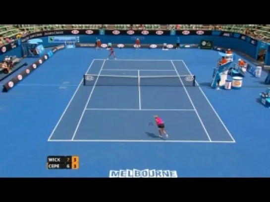 Australian Open 2013 / 2 круг / Янина Викмайер (Бельгия) - Яна Чепелова (Словакия) 17.01.2013