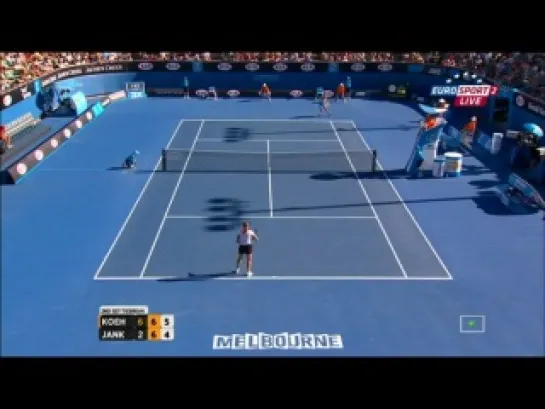 Australian Open 2013 / 2 круг / Мария-Жоао Коэлер (Португалия) - Елена Янкович (Сербия) 16.01.2013