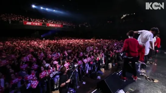 iKON - iKONTACT BEHIND THE STAGE IN TOKYO [рус. суб.]