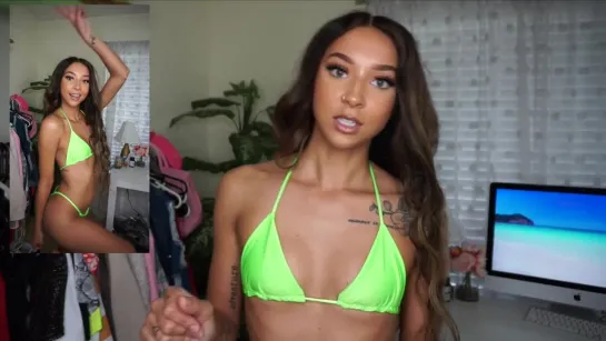 LALI AND LAYLA BIKINI HAUL  _ Bikini Try On Haul