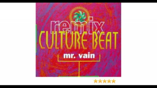 Culture Beat - Mr. Vain (2014) DJ. Pantelis Remix