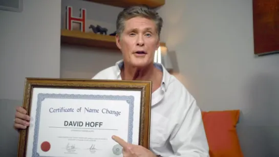 David Hoff - Goodbye David Hasselhoff