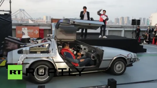 В Японии собрали Delorean, работающий на биотопливе