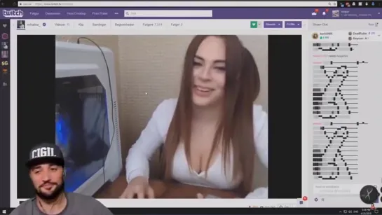 РАША ПАВЕР РЕЙДИЛ МИХАЛИНУ И ОНА СПАЛИЛА ПЕРЕПИСКУ  ПОШЛОЕ TWITCH