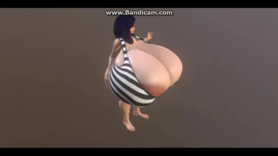 Giant breasts Manon 3D look