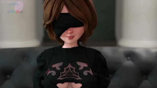 Aunt Cass Hamada | Android Yorha 2B x Hiro Hamada - 3D sex porno hentai; (by @tamagosan) [Disney | Big Hero 6 | NieR:Automata]