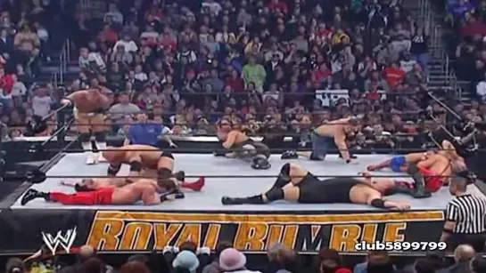 WRESTLING 4EVER #23 // Goldberg - Crazy Spear on Nunzio(Little Guido Maritato) (WWE Royal Rumble 2004)