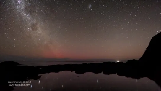 Red Aurora Australis