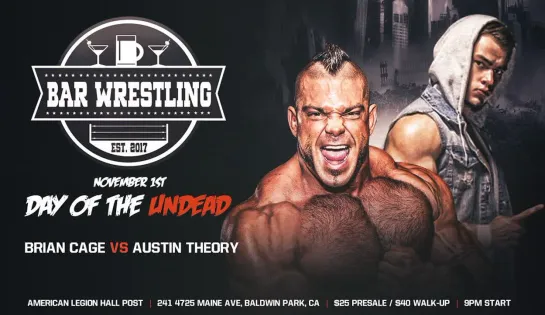 Bar Wrestling 22: Day Of The Undead (2018.11.01)