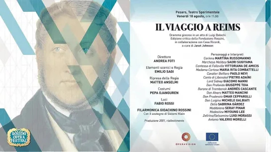 Rossini - Il Viaggio a Reims - Pesaro 18.08.2023