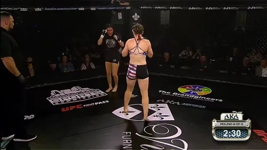 Maddie Emmons (debut) vs. Reba Klimt - FULL FIGHT with FINISH - (American Kombat Alliance 14)