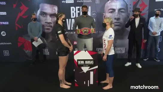 Savannah Marshall vs. Maria Lindberg - Weigh-in Face-Off