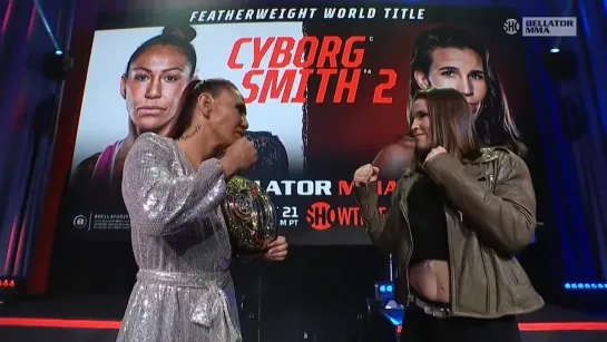 Cris Cyborg vs Leslie Smith / Face-off