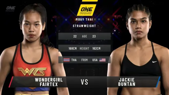 ONE Championship: Wondergirl Fairtex vs. Jackie Buntan