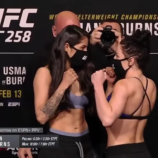 ufc 258 /  Polyana Viana vs. Mallory Martin