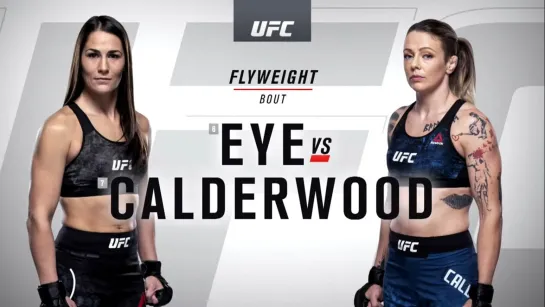 UFC 257 / Weigh-in Face-Off: Jessica Eye vs. Joanne Calderwood