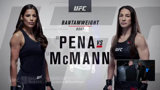 UFC 257 / Weigh-in Face-Off: Julianna Peña vs. Sara McMann