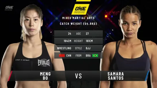 ONE Championship: Meng Bo vs. Samara Santos - HIGHLIGHTS