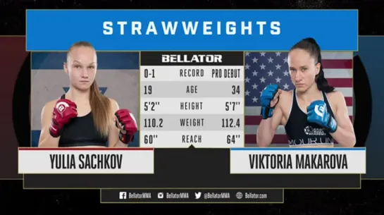 Bellator 209: Yulia Sachkov vs. Viktoria Makarova