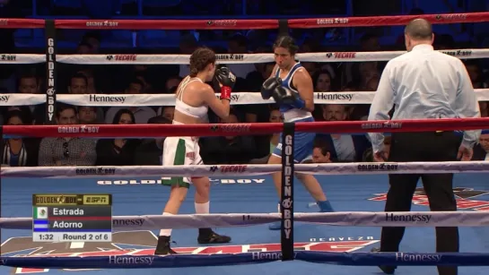 Seniesa Estrada vs Amarilis Adorno (HD 1080)