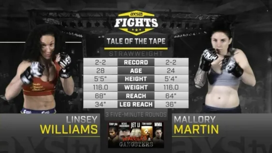 LFA 38: Mallory Martin vs Linsey Williams