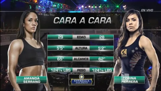 Amanda Cerrano vs. Corina Herrera (Combate Estrellas 1)