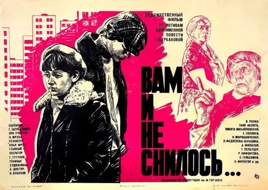 Вам и не снилось (1981) Драма Мелодрама (СССР) Советский фильм