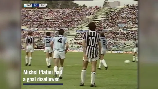 AC Lazio 3-3 Juventus FC. 19.05.1985. Throwback. Serie A