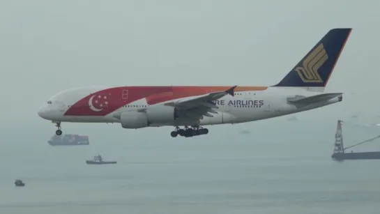 Epic Planespotting at Hong Kong Airport! [Full HD]