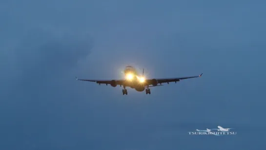 【4K】Spotting @Narita Airport Rwy 16L(July 26 #2, 2016)