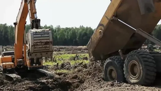 Дорожная спецтехника - УРОВЕНЬ - Харвестер - Экскаватор - Производство